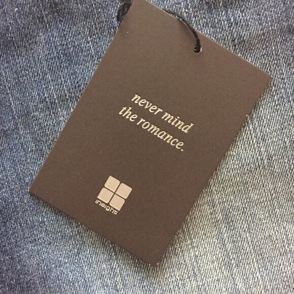 INSIGHT 51 Denim Shorts Malibu Cruiser Distressed Size 25 NWT - Picture 6 of 7